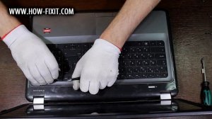 HP Pavilion G7-1000 Series DC cable replacement, замена гнезда питания ноутбука