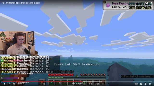 Minecraft's New Sub 8 Speedrun is INSANE (Doogile 7:51 analysis) смотреть онлайн
