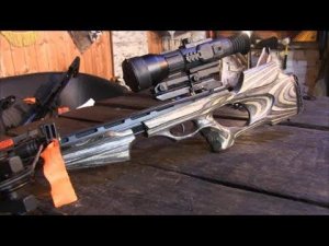 Прицел Yukon Sightline N475 .Выстрел из арбалета на 120 метров