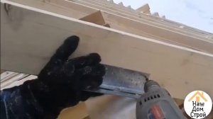 Двухскатная КРЫША С ФРОНТОНАМИ/ Крыша и стропила деревянного дома