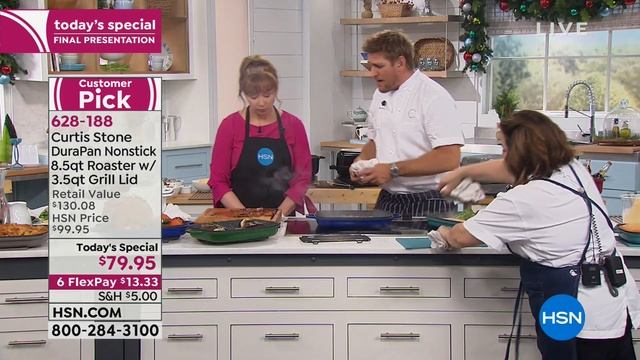 HSN | Chef Curtis Stone Holiday Prep 12.01.2018 - 09 PM смотреть онлайн