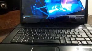 Compaq 610 reproduciendo video