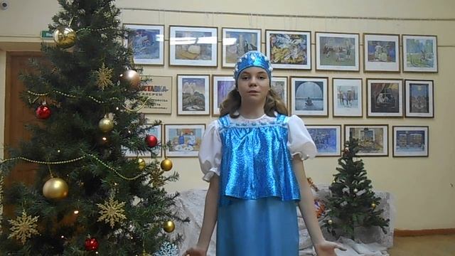 П. Синявский "Дед Мороз Снегурочку просто обожает". Читает Владислава Андреева