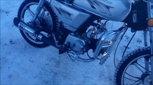 Alpha Racer 72cc, winter 2015, на шипах