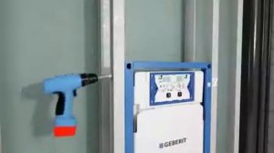 Установка инсталляции Geberit Duofix Sigma