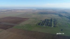Село Великое, Республика Крым, вид с высоты птичьего полета.
