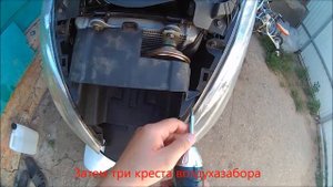 Разбираем морду CFMOTO JetMax250