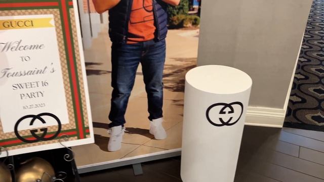 Setup With Me - Gucci Themed Sweet 16 Birthday Party смотреть онлайн