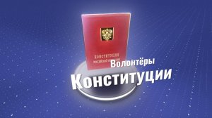 Волонтёры Конституции!