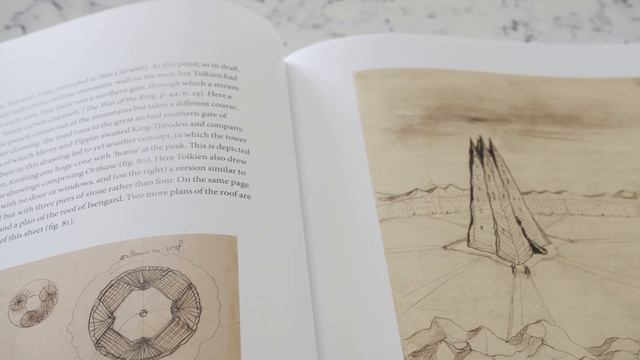 Книга Рисунки Дж.Р.Р. Толкина для Властелин Колец смотреть онлайн