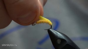 Желтый "Личинус" Сделавший Мою Зимнюю рыбалку! Мушка на Хариуса для зимы и лета