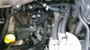 Дополнительный двухмикронный топливный фильтр на Ford Transit 2.2TDCi 2.2D 2016г, engine CVF5