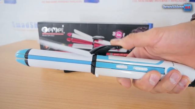 Выпрямитель для волос Gemei GM-2921 - видео обзор смотреть онлайн