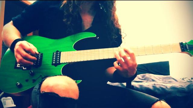 Some notes in E Harmonic Minor - Ibanez Prestige RGR5220m смотреть онлайн