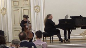 И.Х.Бах. До минор. 3 часть. Виолончель