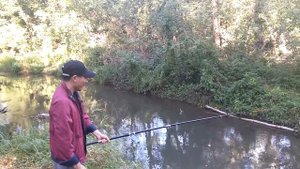 Рыбалка на Речке Выдриха ловим УКЛЕКУ 2016 год