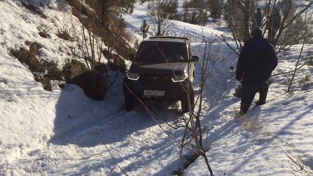 УАЗ Патриот покоряет высоту смотреть онлайн