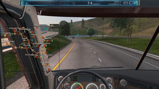 СПАСАЕМ ДЕВУШКУ ОТ БАНДИТОВ НА ФУРЕ! ПЕРВАЯ МИССИЯ! - Дальнобойщики 3 смотреть онлайн