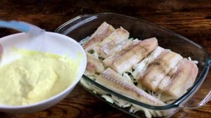 РЫБА В Духовке! Невероятно сочная Рыба на луковой подушке. Быстро и очень просто!