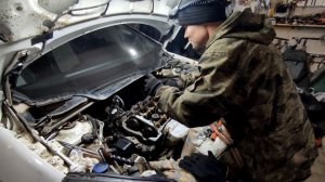 Замена цепи ГРМ пежо 308. Peugeot 308 двигатель EP6. В гараже двумя способами.