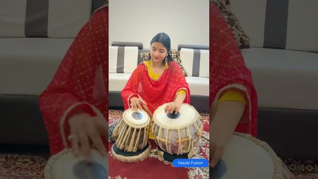 Mere Dholna Tabla Cover By Mona Chopra | Vasuki Fusion смотреть онлайн