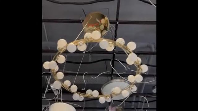 Подвесной светильник Maytoni Tessara двух вариантов 60 см и 80 см в диаметре смотреть онлайн