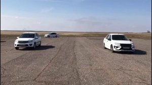 Гонки. Granta SE, Granta Drive Active и бешеная Granta SPORT! Кто быстрей?