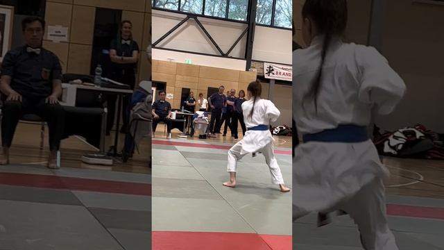 Карате ,делаем пинан Ката Соно Сан,соревнования Берлин смотреть онлайн