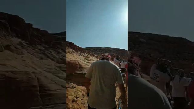 Синайская пустыня. Цветной каньон. Египет, октябрь 2021 г.