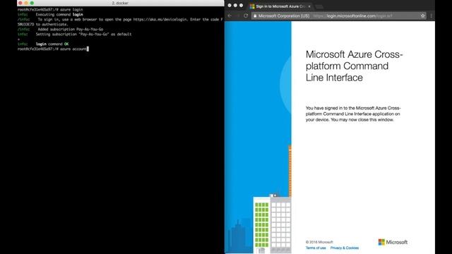 Create an Azure Service Principal via Docker Container смотреть онлайн