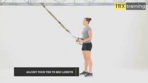 Приседания на тренажёре TRX - (3 уровня)