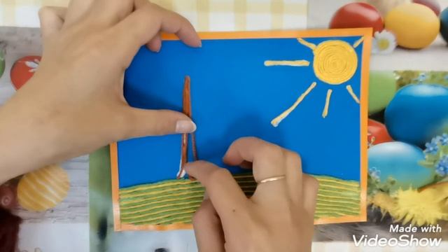 Занятие №31. "Простой пейзаж".Часть 2. 1 год. смотреть онлайн