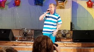 Артист Виктор Рыбин - Воздушный Змей. Организация концерта группы Дюна.