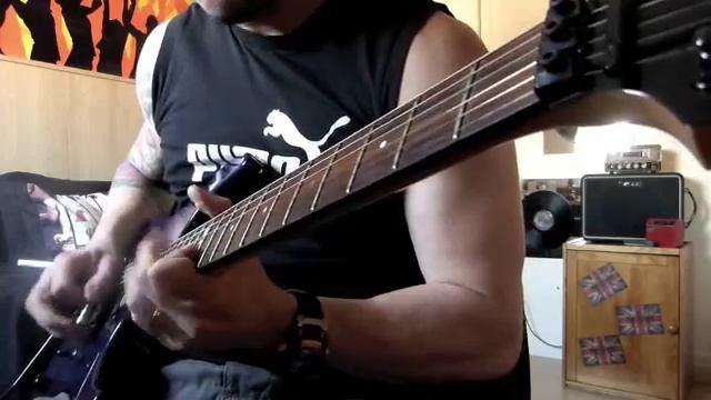 ACDC Back in black Cover Guitar Garage Band by Eduardo Ferrari смотреть онлайн
