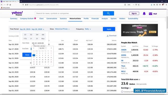How to Download Historical Stock Prices from Yahoo Finance смотреть онлайн