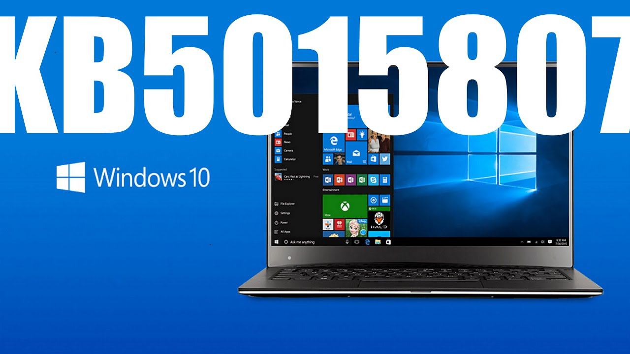 Июльское обновление KB5015807 вышло для Windows 10