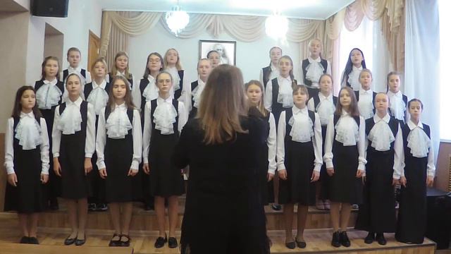 Хор девочек Cantus, руководитель Цветкова Татьяна Владимировна