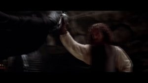 Мастер обучает Дестрезе. Эпизод из фильма "Маска Зорро"