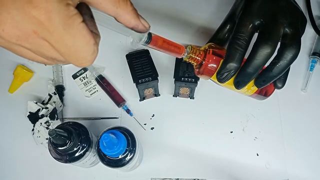How to Refill Canon Cartridge l PG-745 Black & CL-746 Tri-Color смотреть онлайн