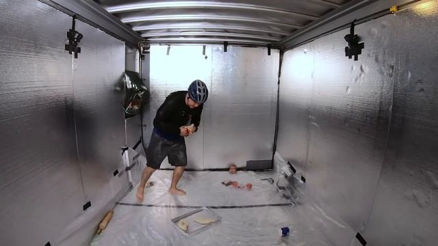 Survive the Back of a Moving Truck Challenge!! смотреть онлайн