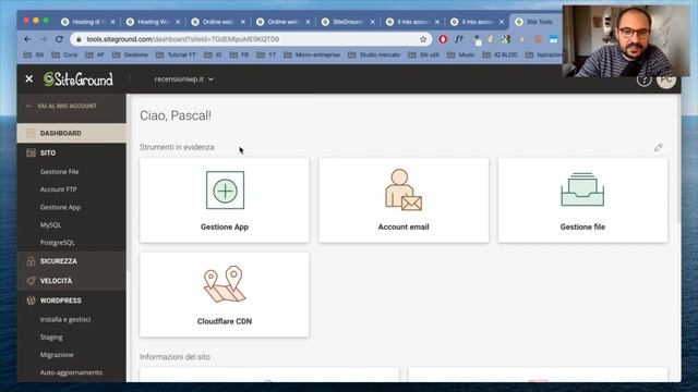SiteGround Tutorial italiano 2020 Installare WordPress con il miglior hosting смотреть онлайн