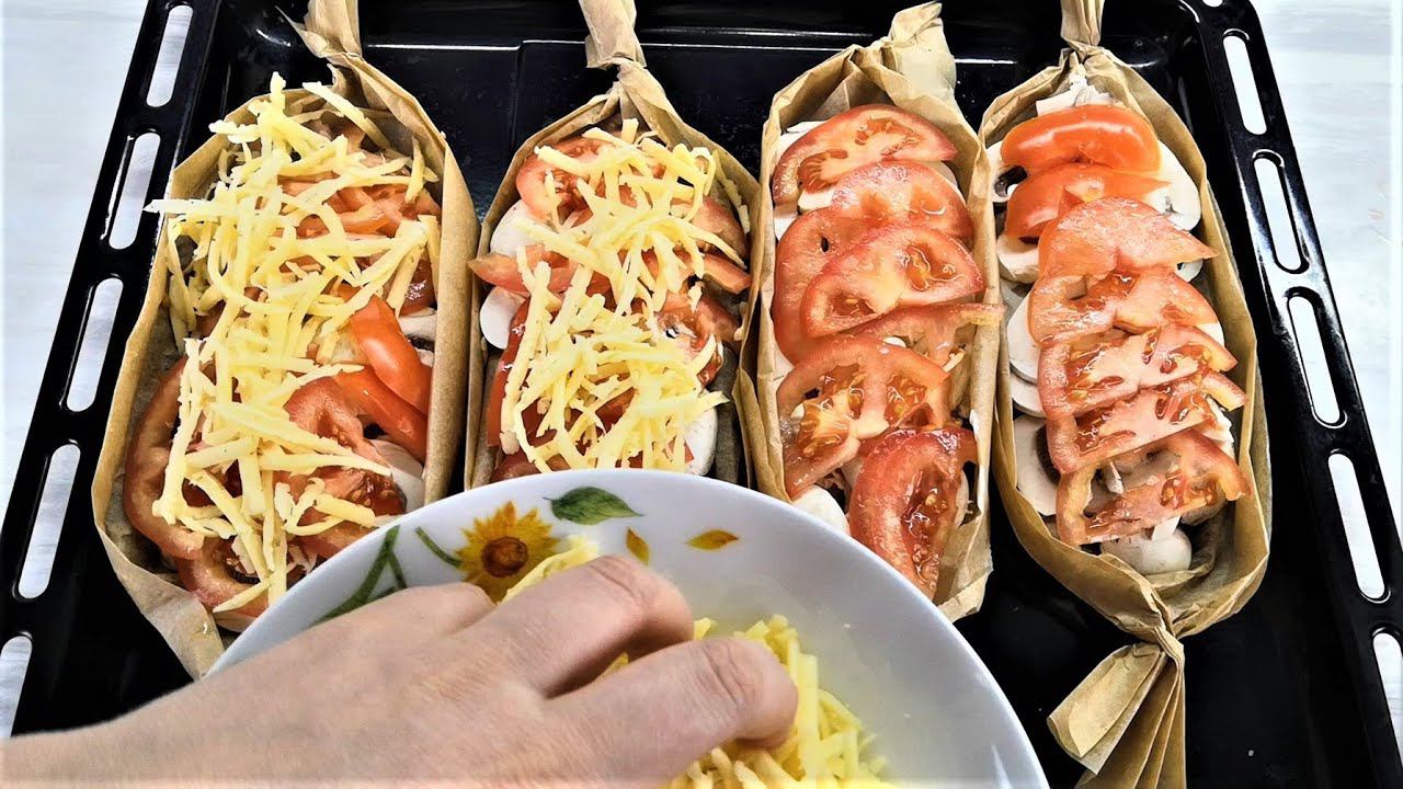 Куриное филе в пергаментной лодочке | Просто Кухня - Выпуск 240