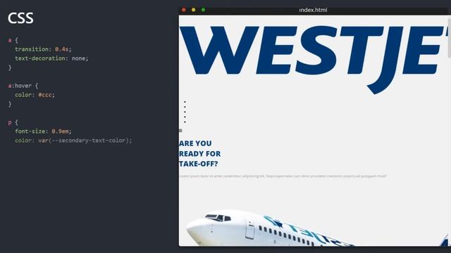 Complete Airline Website Design | HTML, CSS, JS | Responsive Landing Page