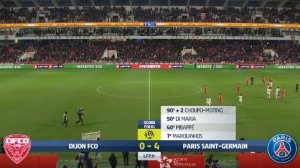 Dijon vs Paris 0-4