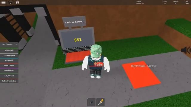 ПОСТРОИЛ САМУЮ КРУТУЮ ШАХТУ В МИРЕ - ROBLOX BloxVille Mining Tycoon смотреть онлайн