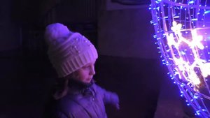 Вечерняя прогулка на Елку/Южноукраинск/Декабрь 2017