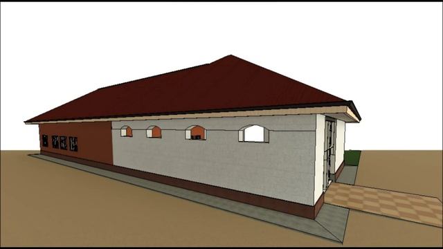 12х18 house project №5. Одноэтажный дом. Bir qavatli uy loyihasi. смотреть онлайн