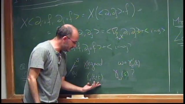 Geometria Riemanniana - Aula 07:  Geodésicas: propriedades básicas, existência e unicidade. смотреть онлайн
