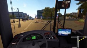 Кёльн, маршрут 6 Больница - ул Ханс - Закс на ЛиАЗ 5292, Bus Driver SImulator