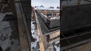 Льем бетон зимой, тонкости работы. Фундамент зимой есть нюансы
